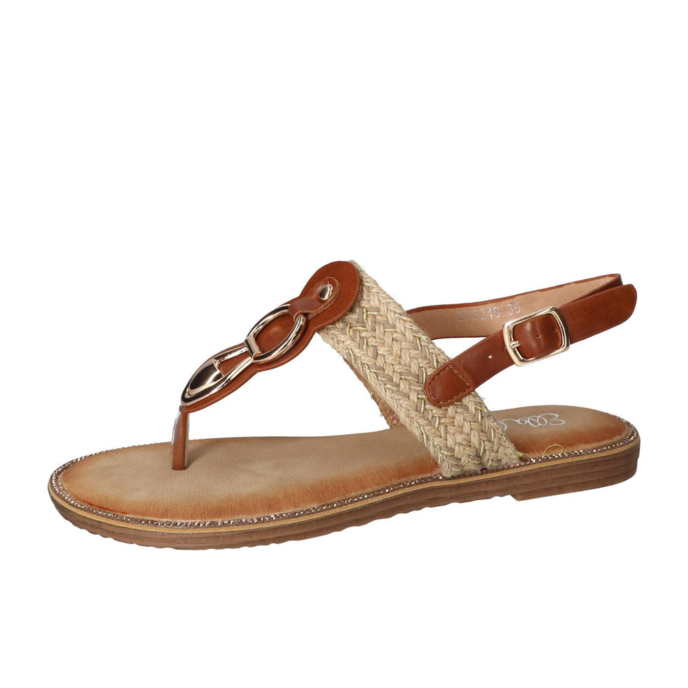Sandalen, Cognac