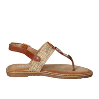 Sandalen, Cognac
