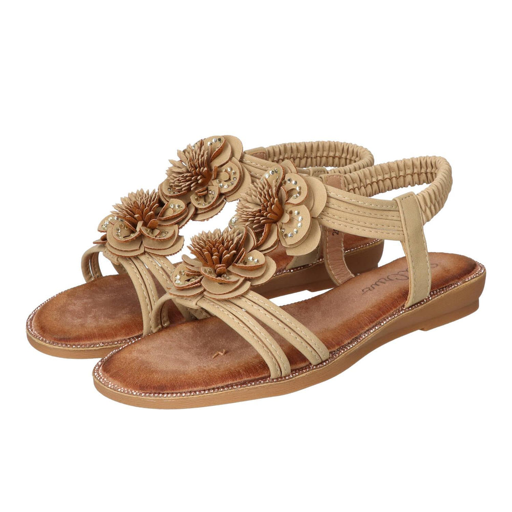 Sandalen, Lichtbeige