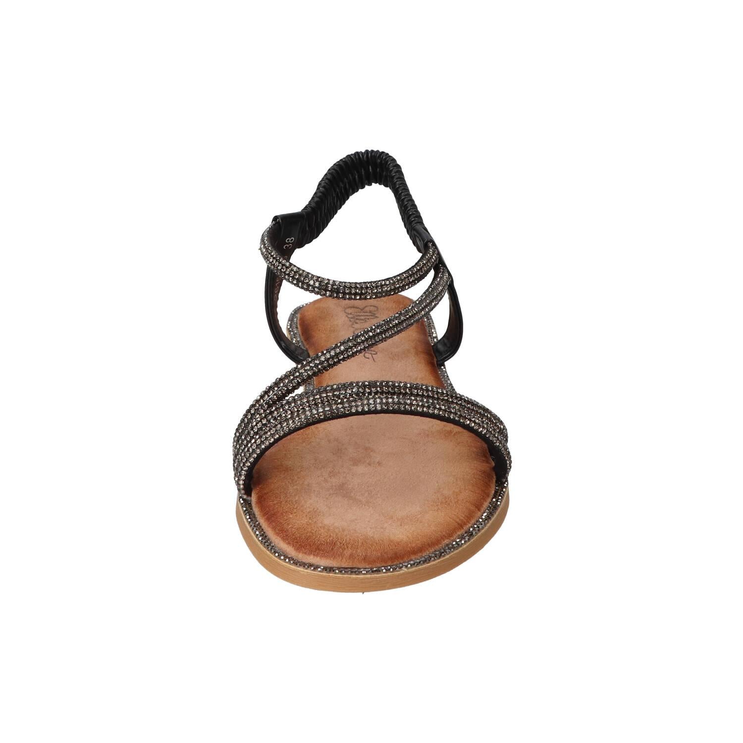 Sandalen, Zwart