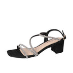Sandalen, Zwart