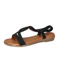Sandalen, Zwart