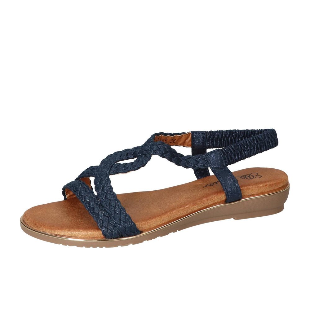 Sandalen, Blauw