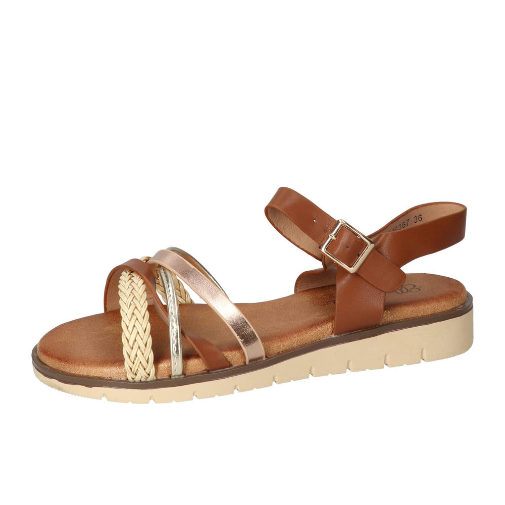 Sandalen, Donkerbruin