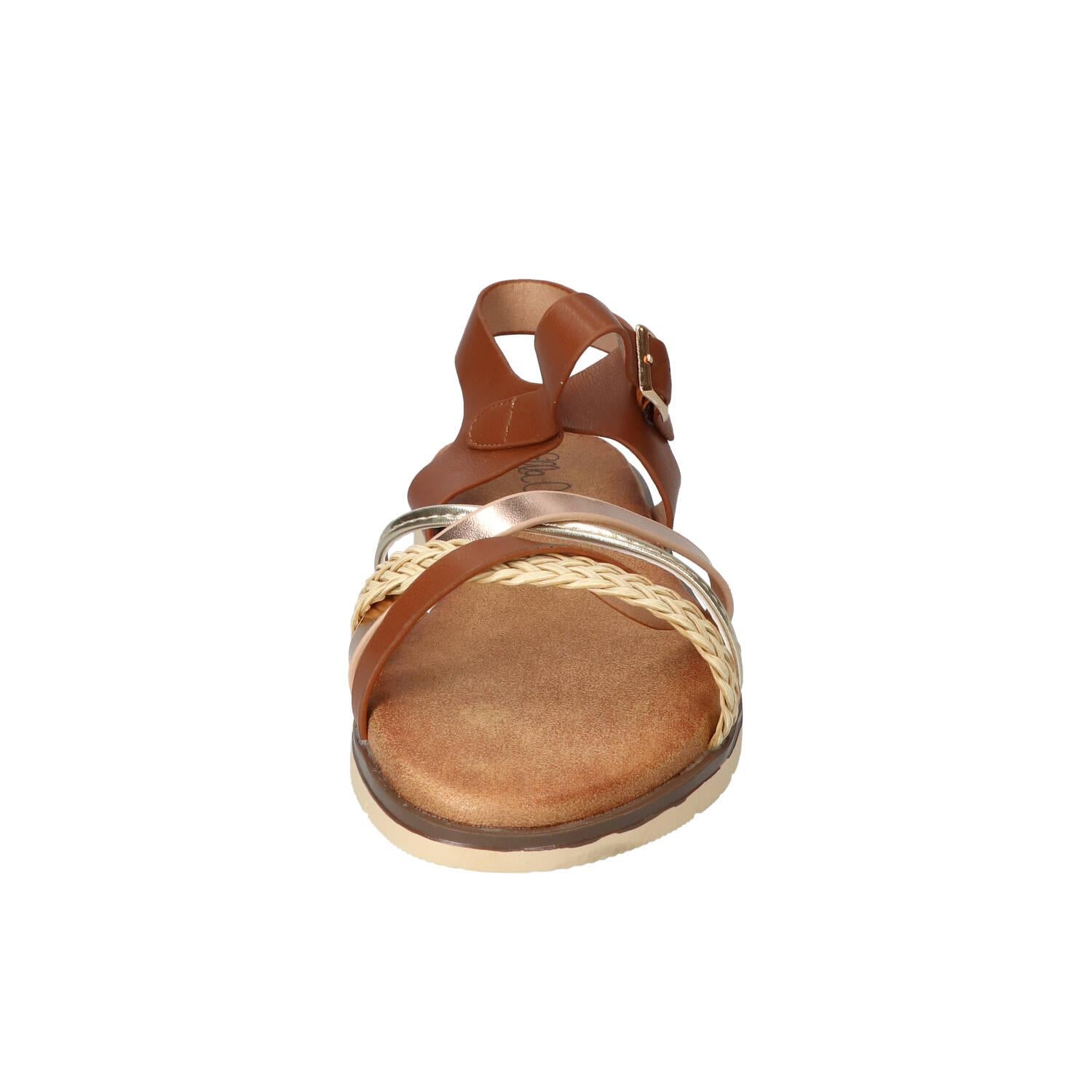 Sandalen, Donkerbruin