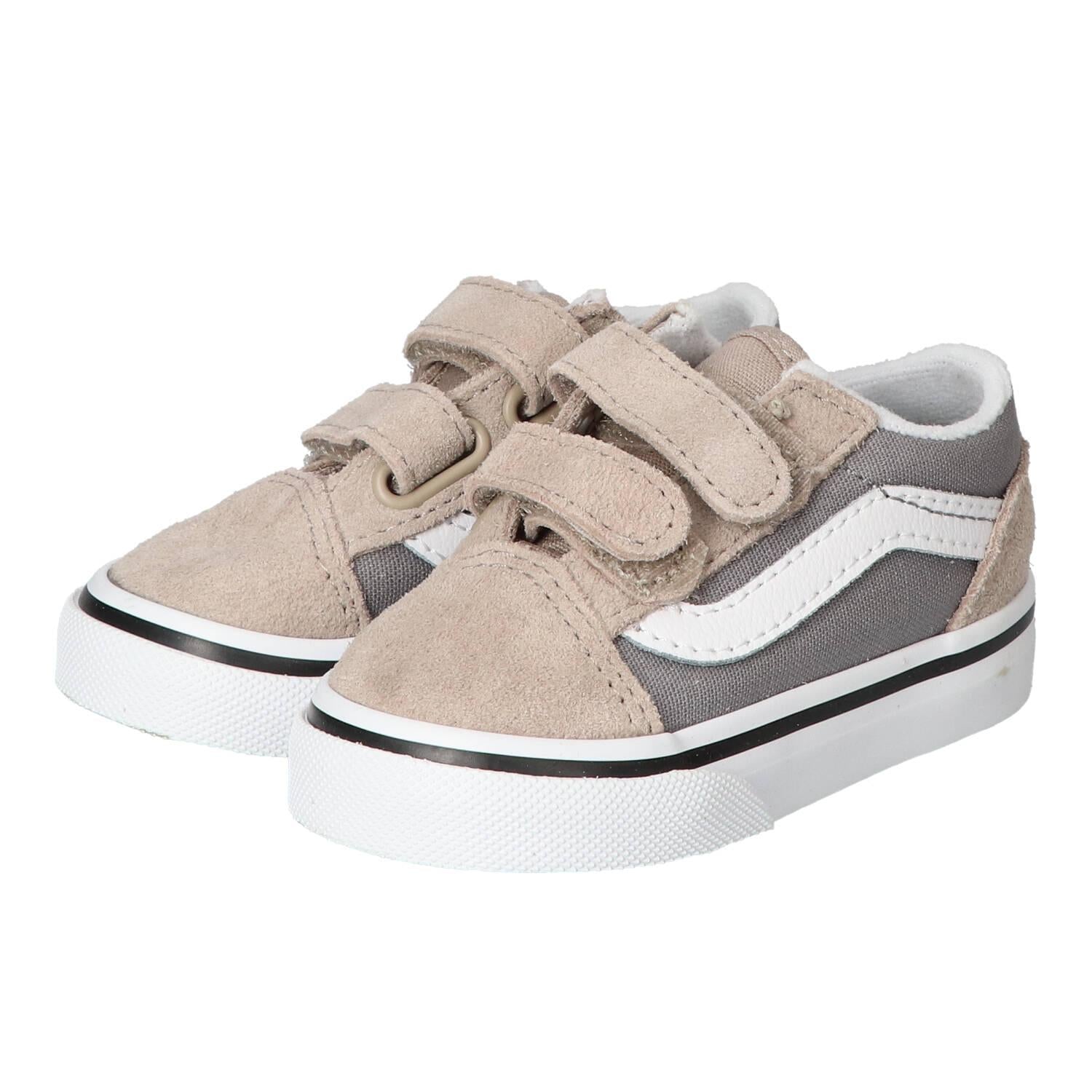 Sneakers Velcro, Taupe
