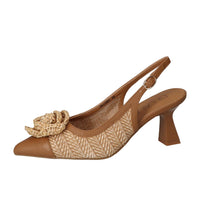 Slingback, Lichtbeige