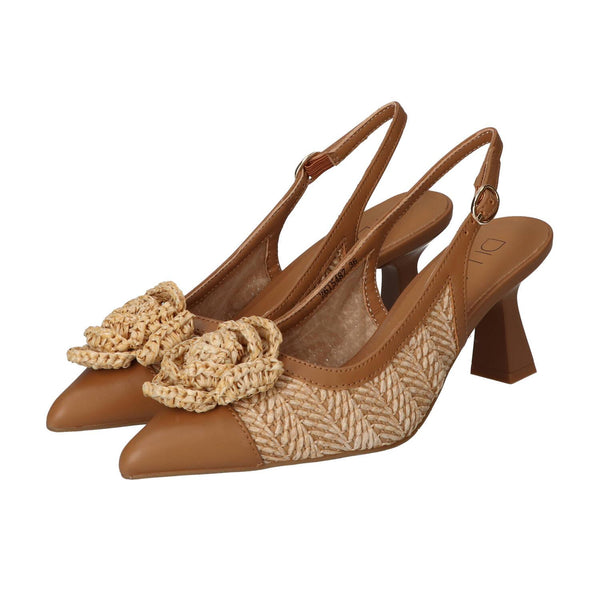 Slingback, Lichtbeige