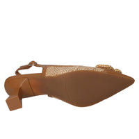 Slingback, Lichtbeige