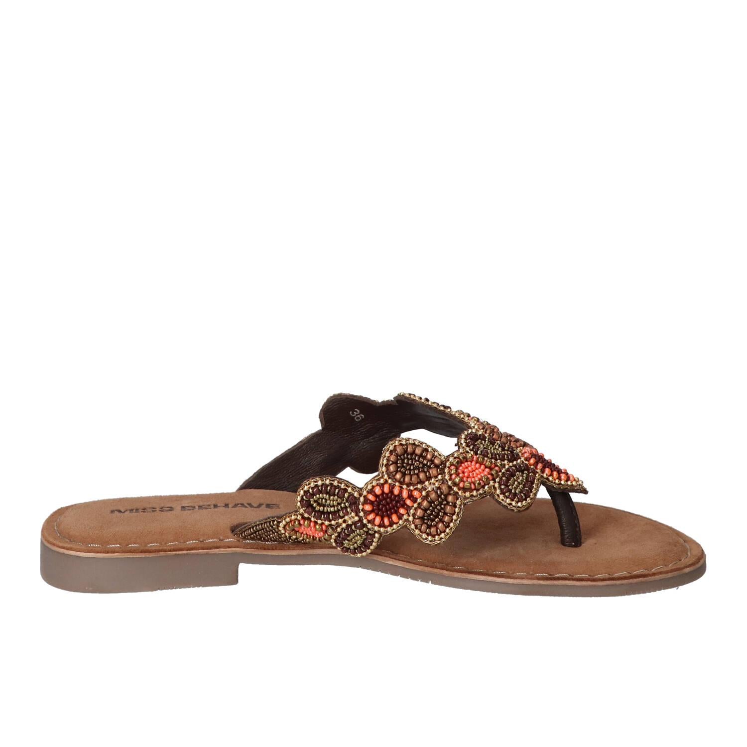 Slippers, Donkerbruin