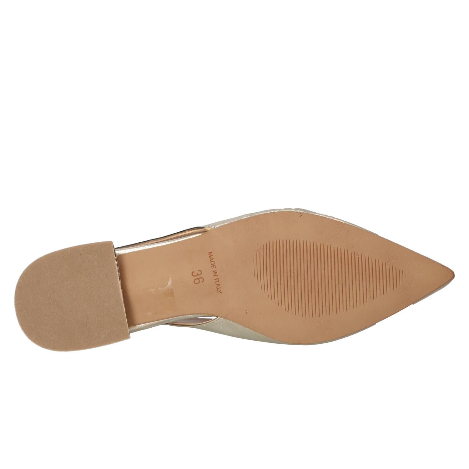 Slingback, Goud
