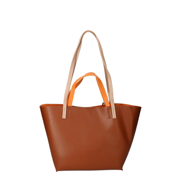 Shoppers - Strandtassen, Cognac