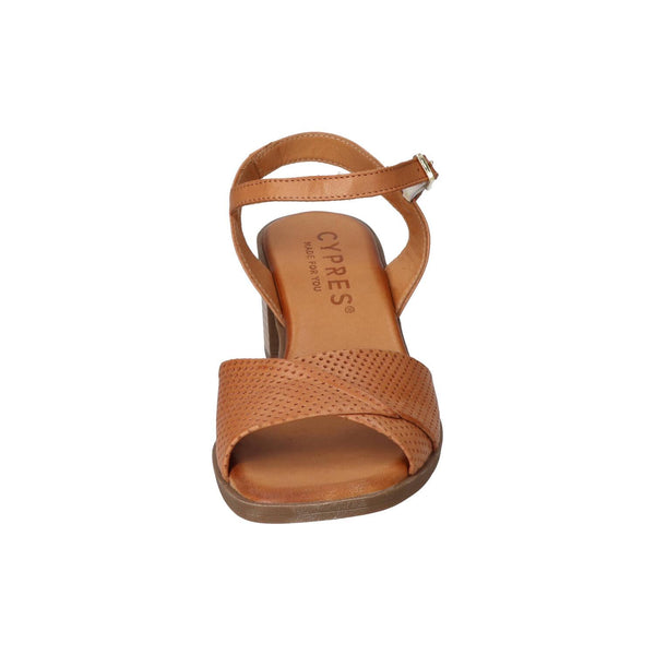 Sandalen, Cognac