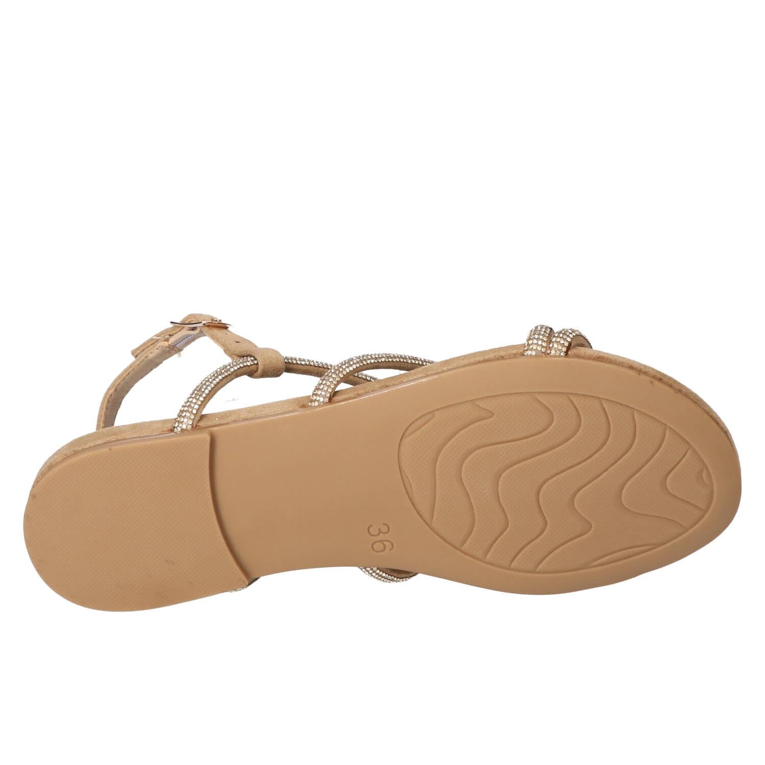 Sandalen, Lichtbeige