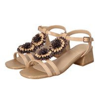 Sandalen, Lichtbeige