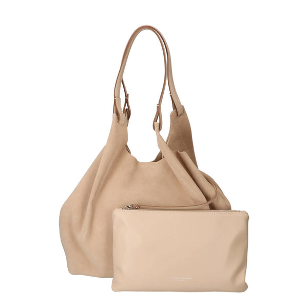 Schoudertassen, Lichtbeige