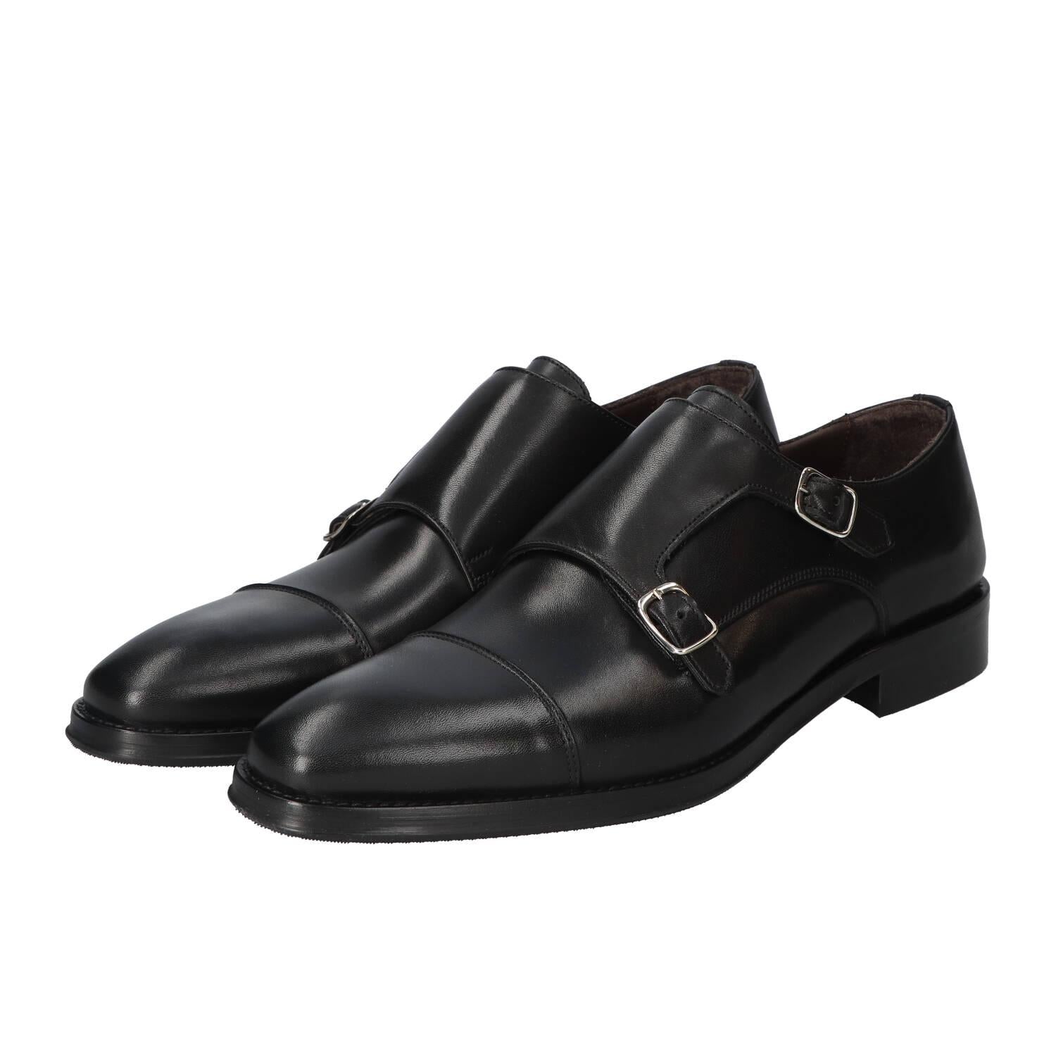Gespschoenen, Zwart