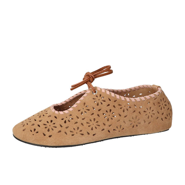 Veterschoenen, Cognac