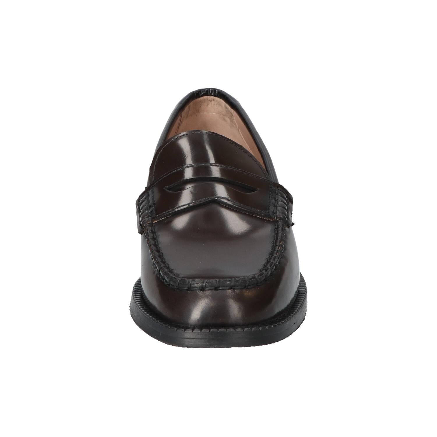 Instapschoenen, Donkerbruin