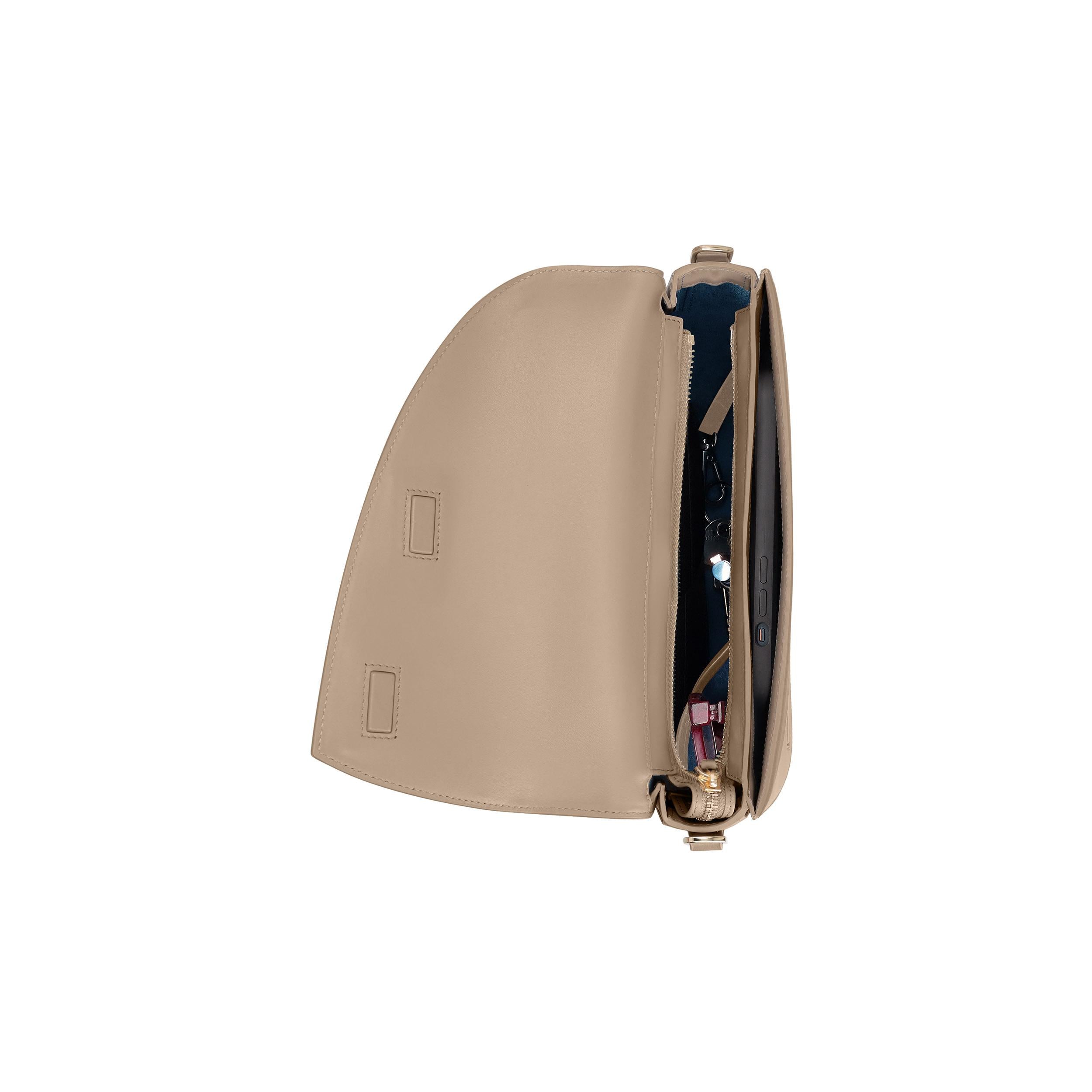 Crossbody Tassen, Taupe