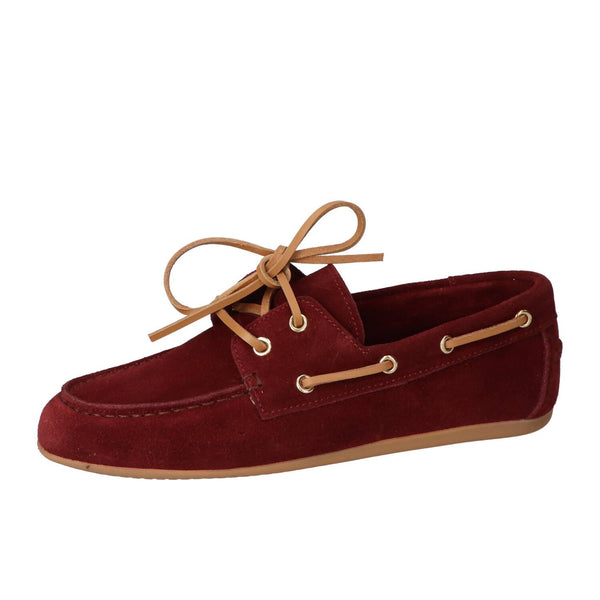 Veterschoenen, Bordeaux