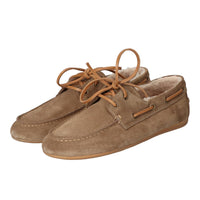 Veterschoenen, Taupe