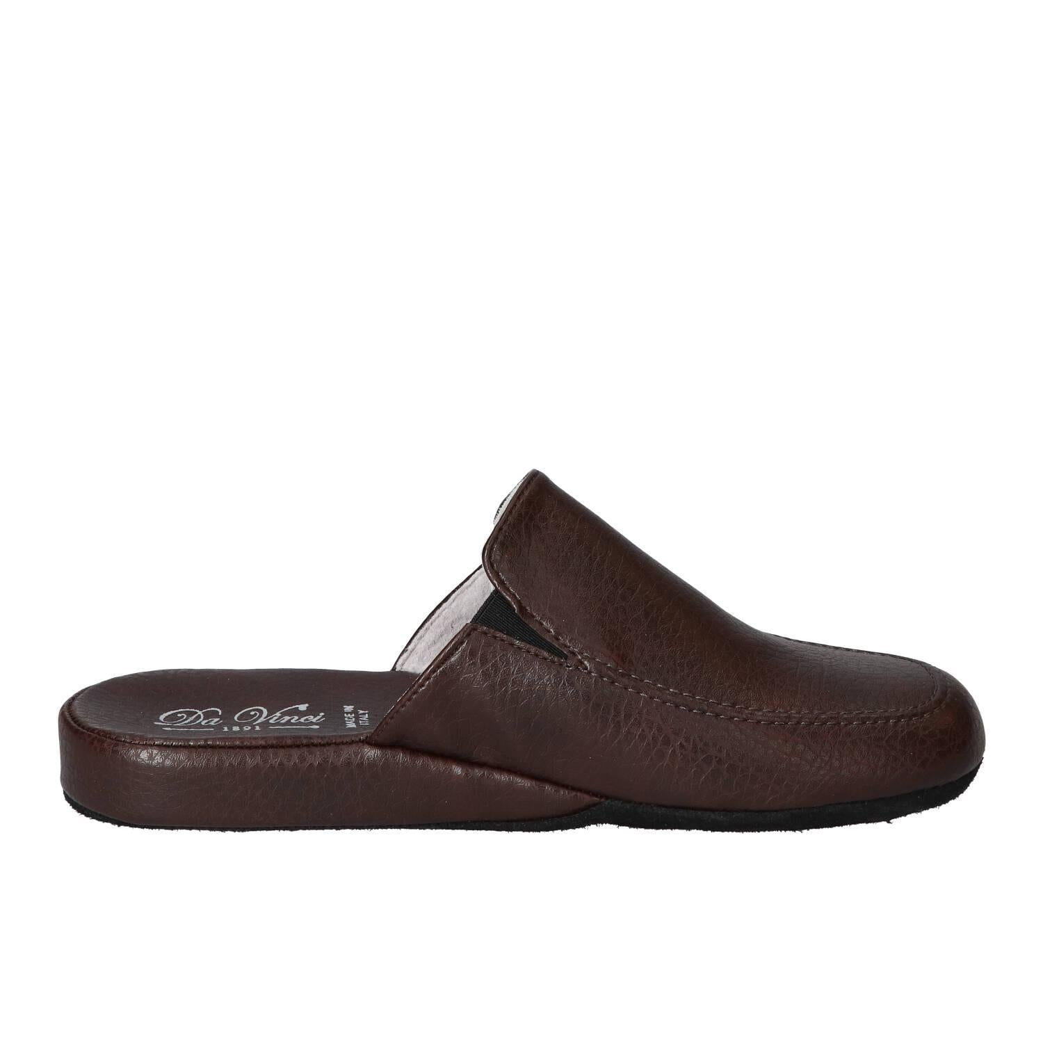 Pantoffels, Donkerbruin