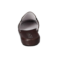 Pantoffels, Donkerbruin