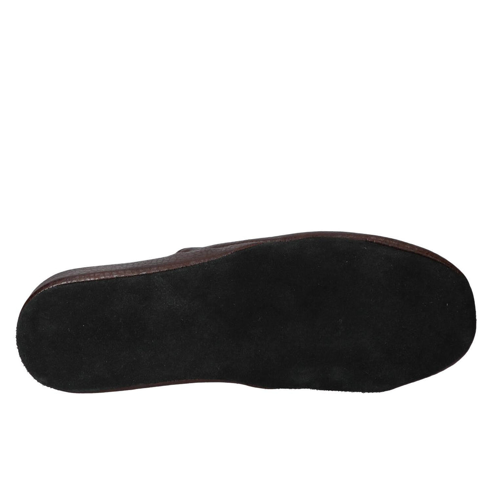 Pantoffels, Donkerbruin