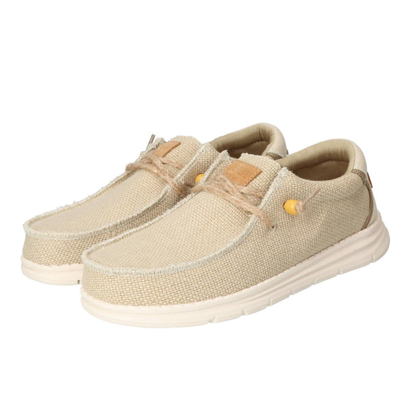 Veterschoenen, Lichtbeige