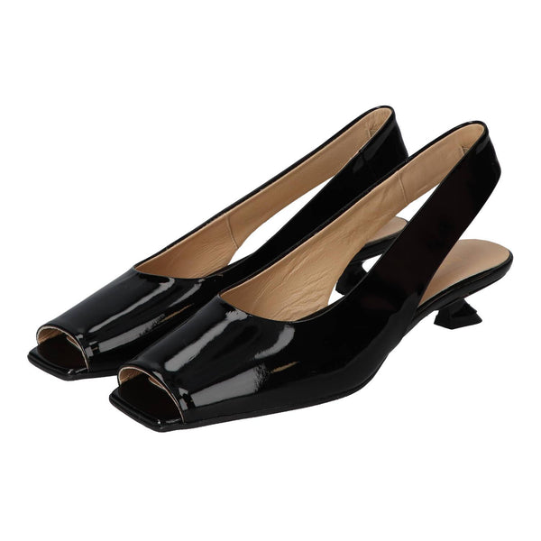 Slingback, Zwart
