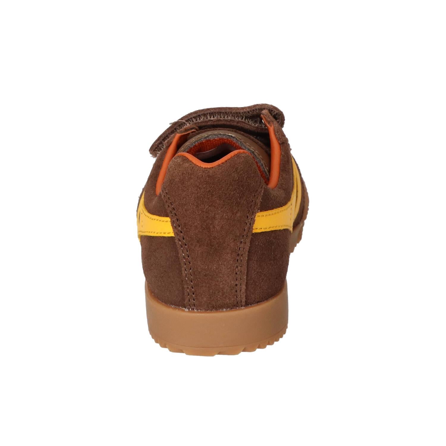 Sneakers Velcro, Cognac