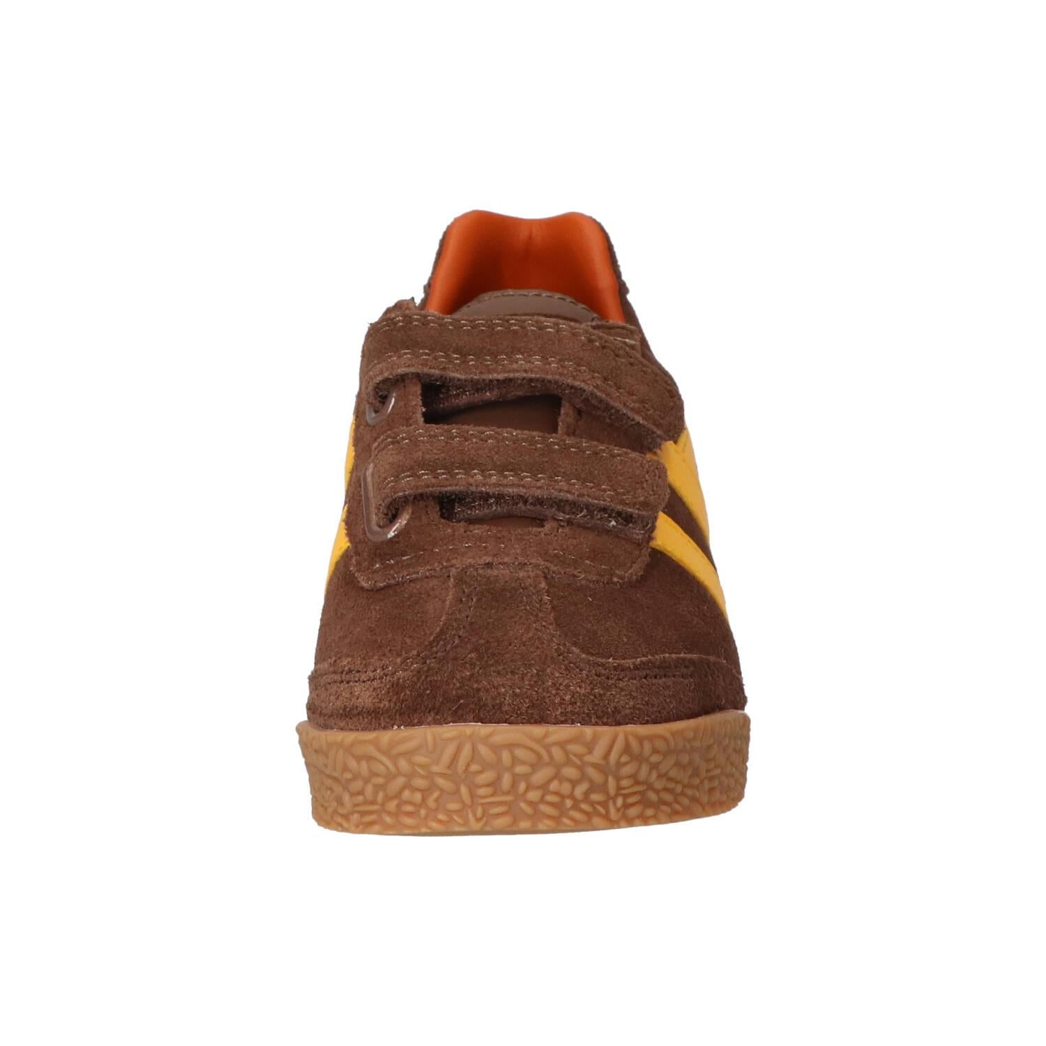 Sneakers Velcro, Cognac