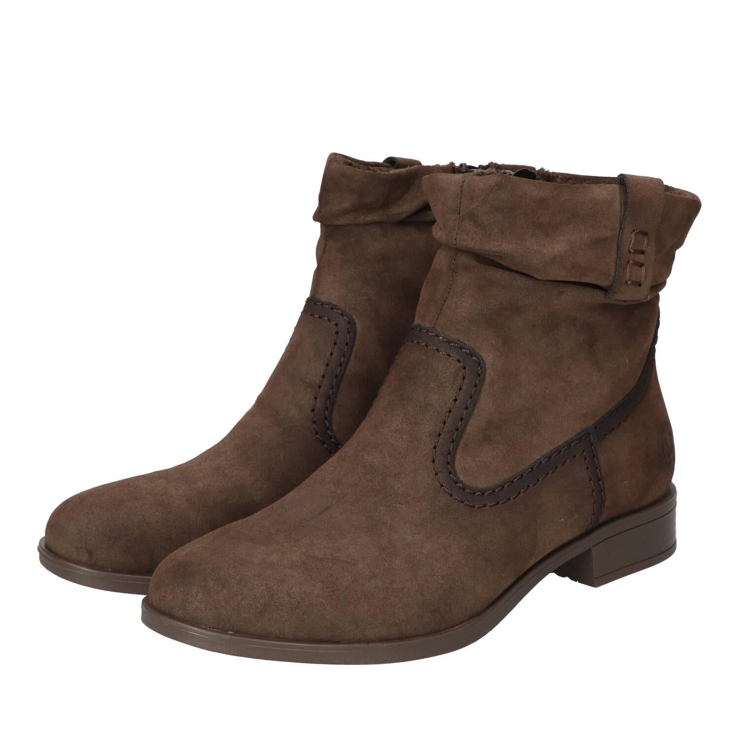 Booties, Donkerbruin
