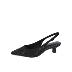 Slingback, Zwart