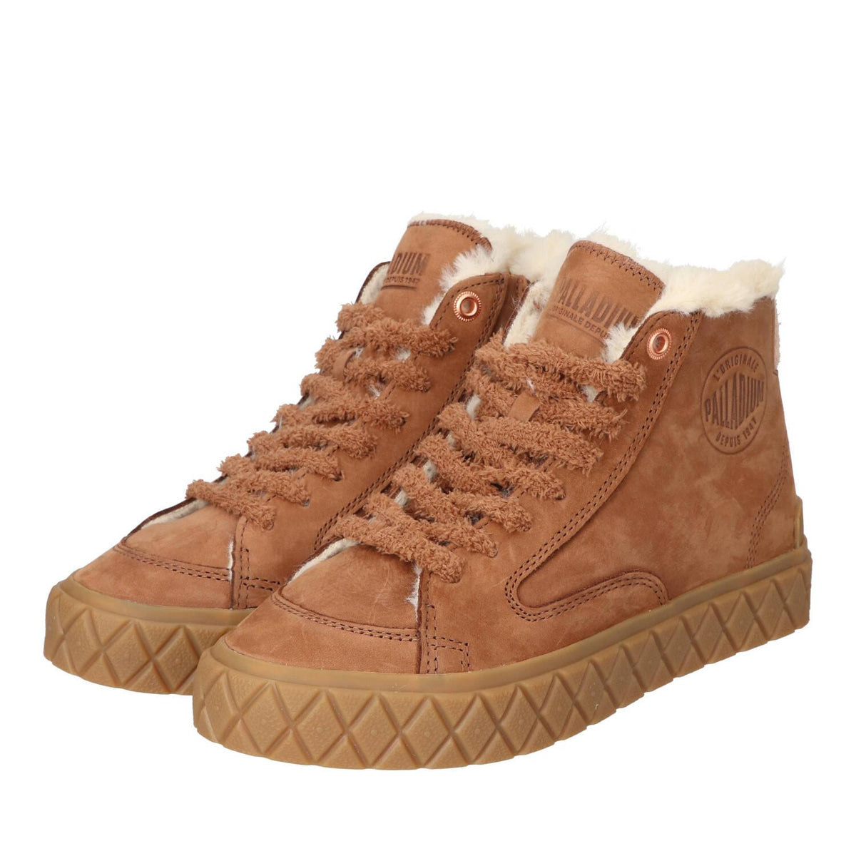 Booties, Cognac