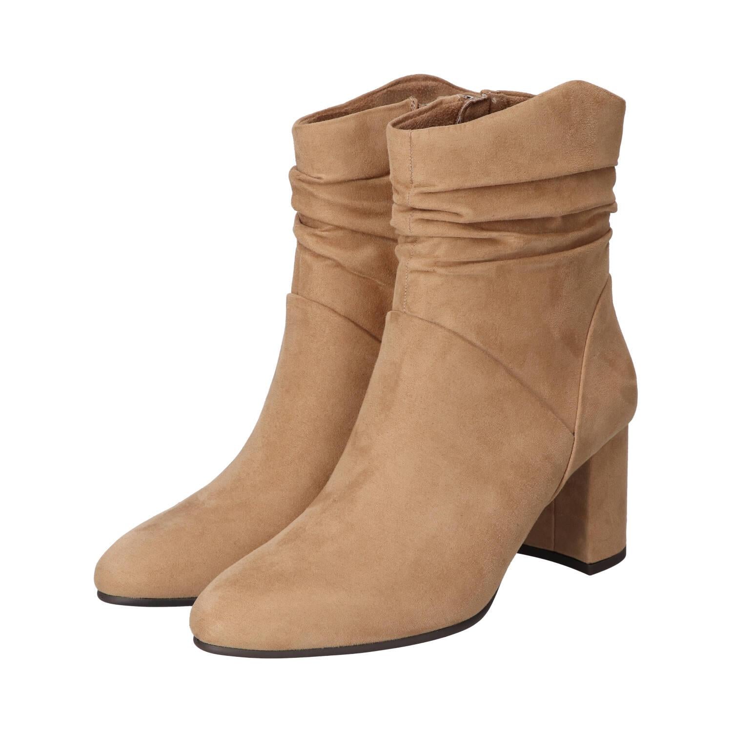 Booties, Lichtbeige