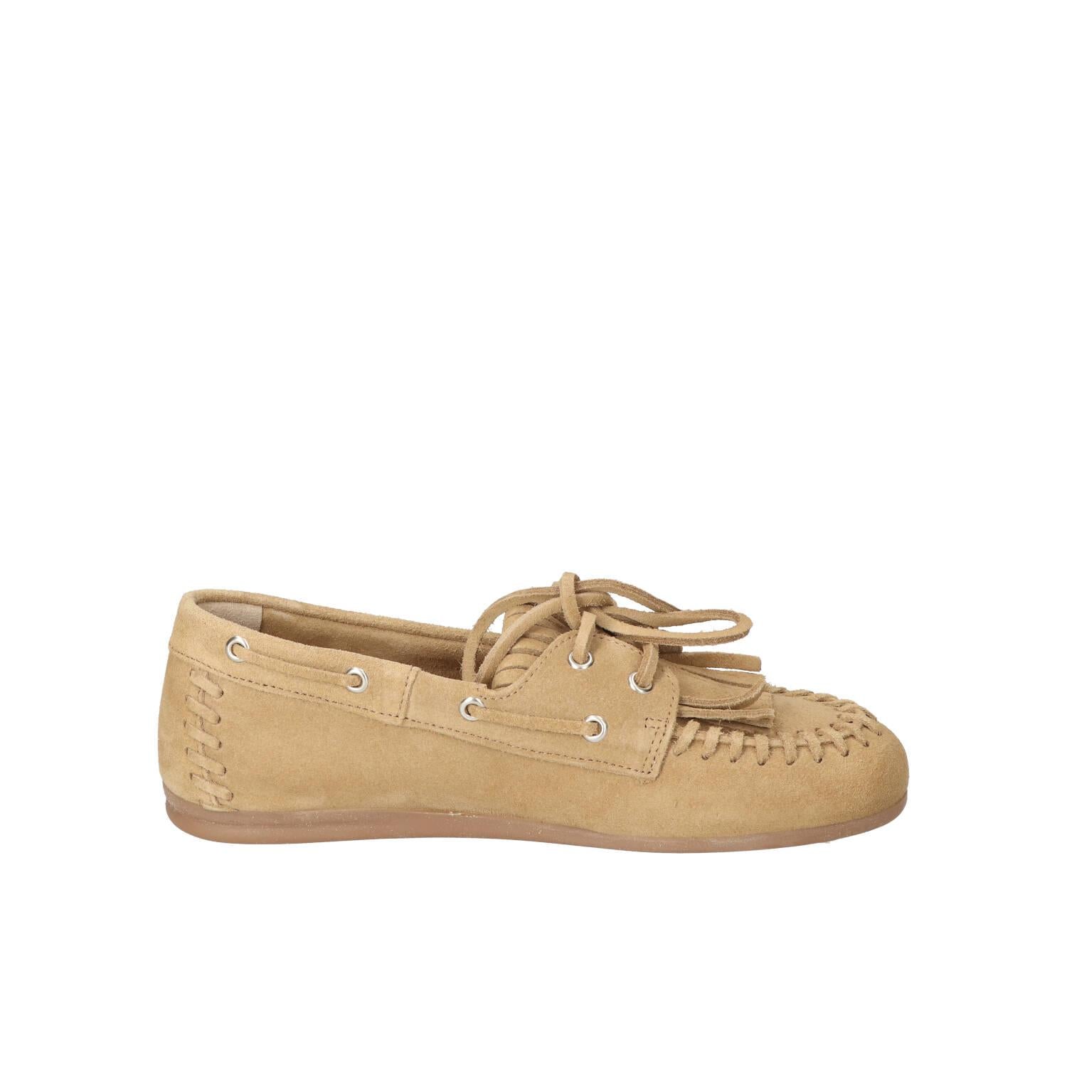 Veterschoenen, Lichtbeige