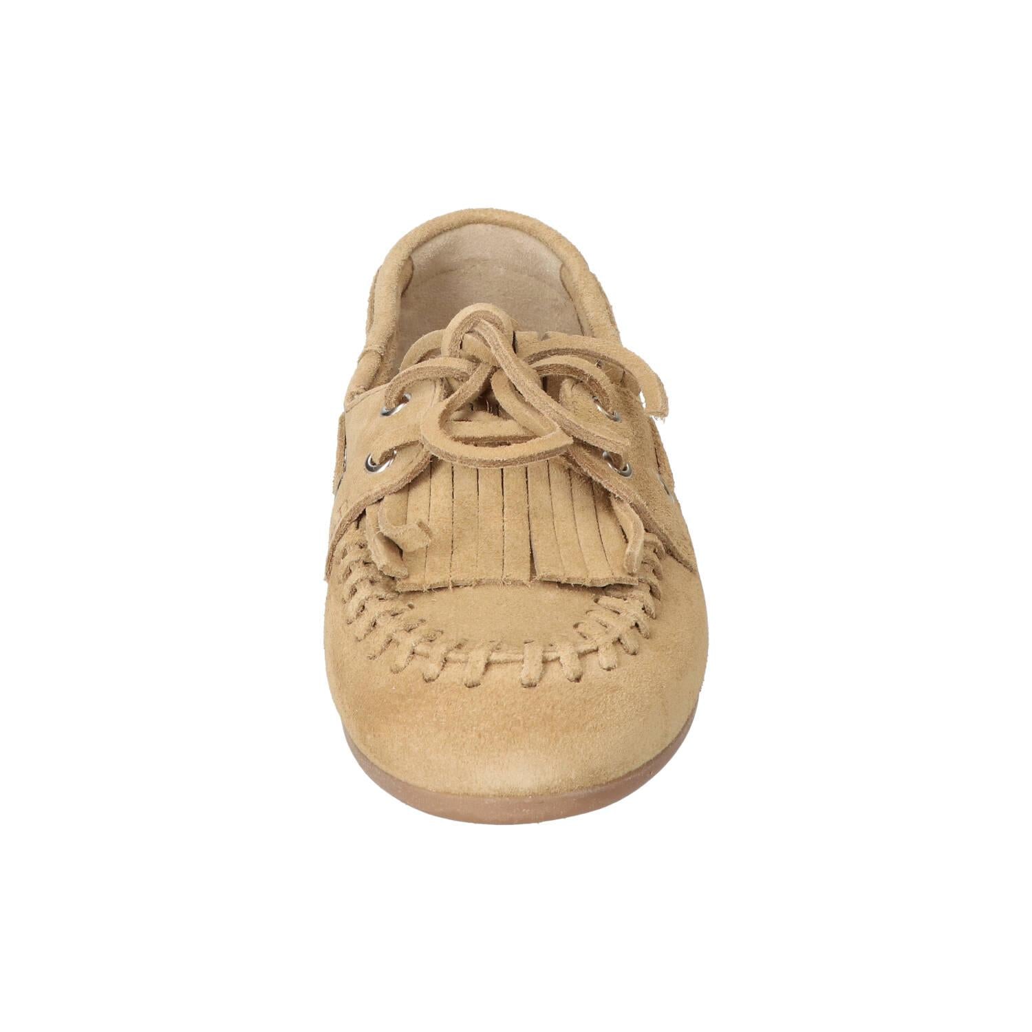 Veterschoenen, Lichtbeige