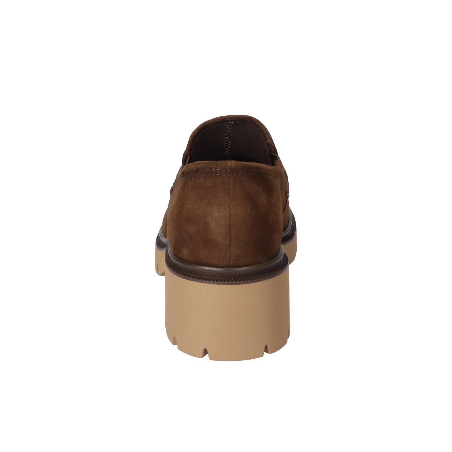 Instapschoenen, Donkerbruin