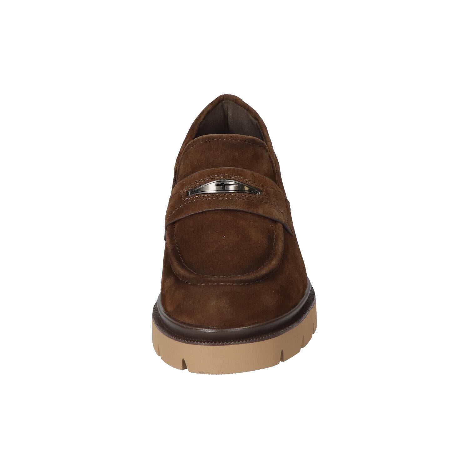 Instapschoenen, Donkerbruin