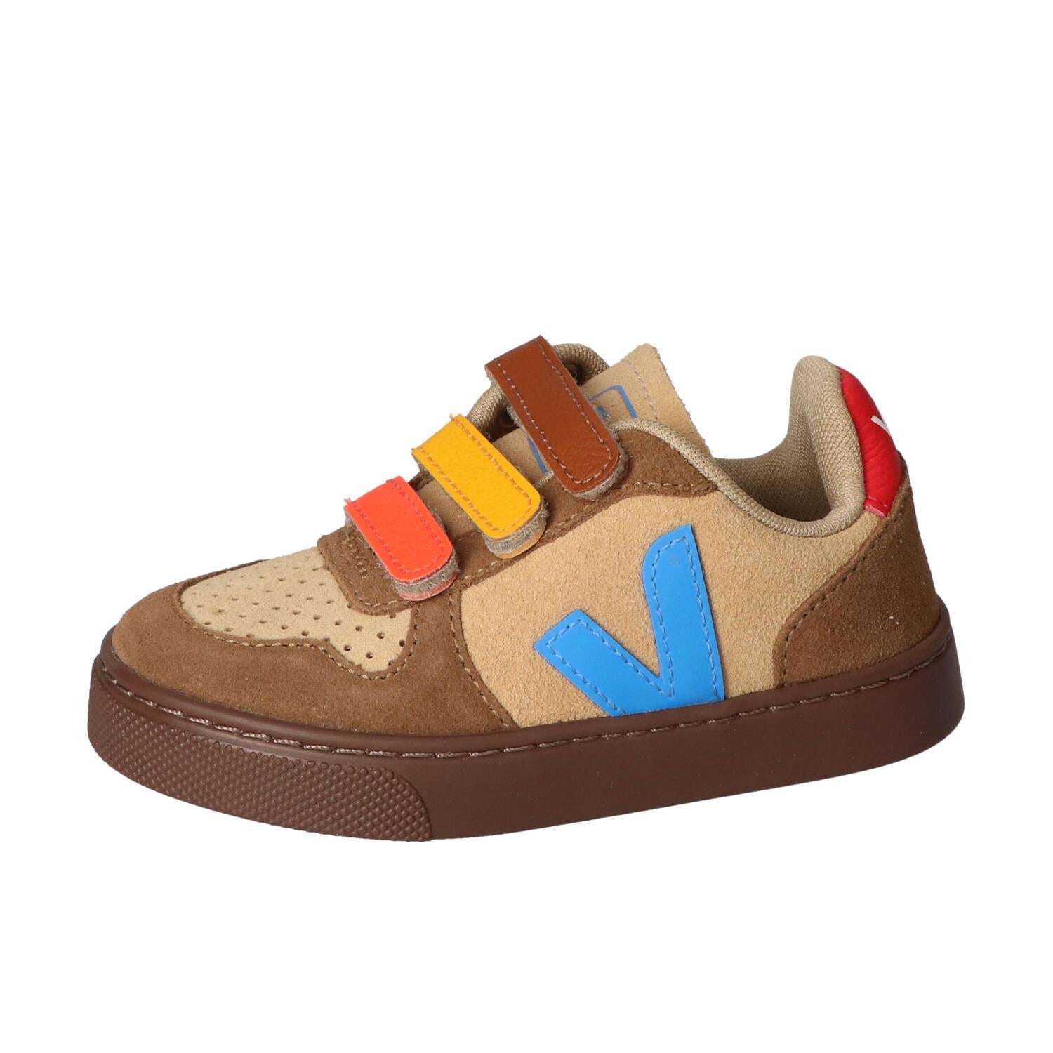 Sneakers Velcro, Cognac