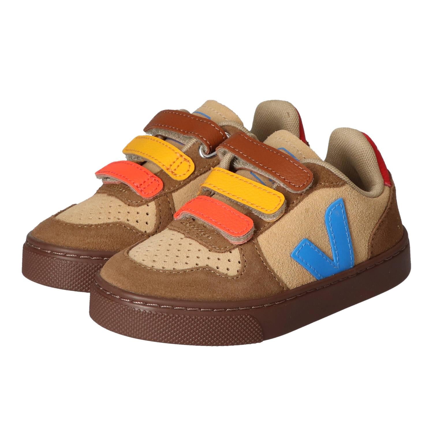 Sneakers Velcro, Cognac