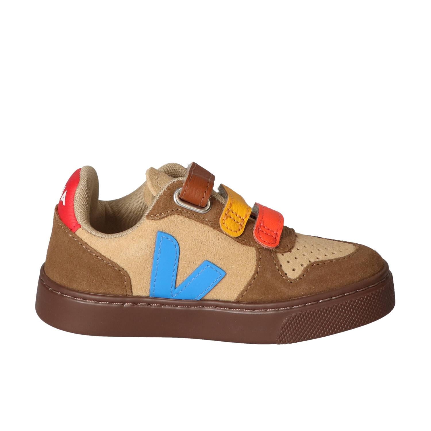 Sneakers Velcro, Cognac