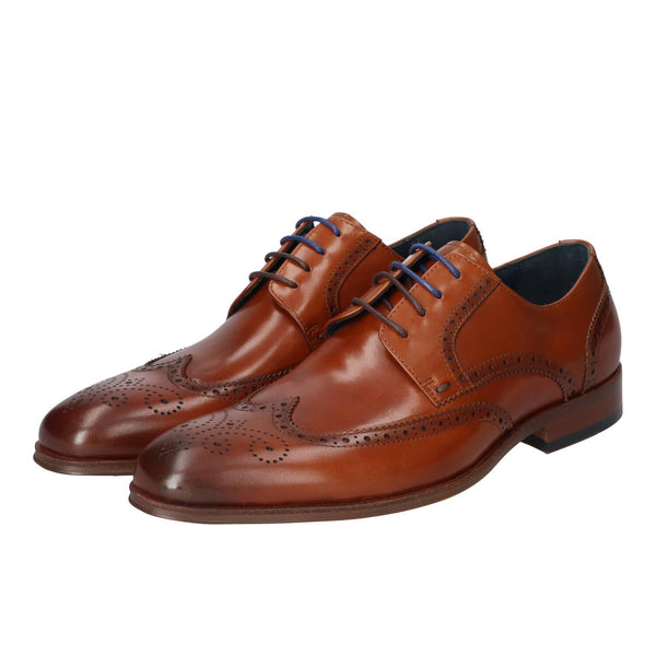 Veterschoenen, Cognac