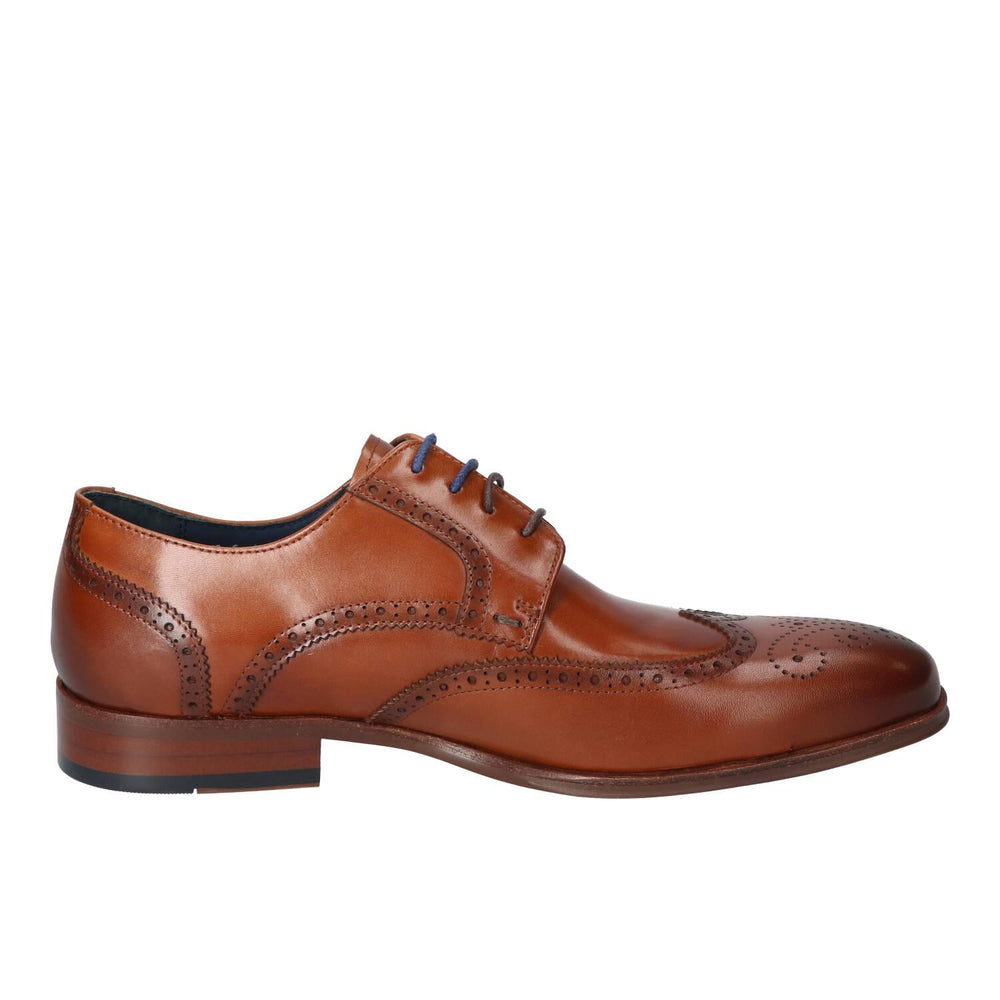 Veterschoenen, Cognac