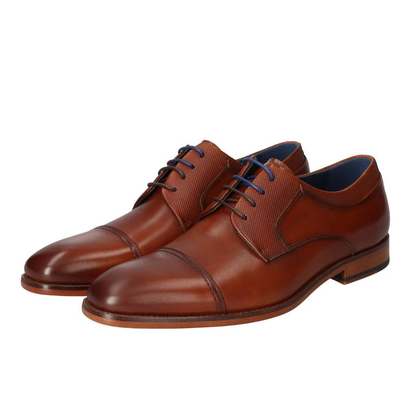 Veterschoenen, Cognac