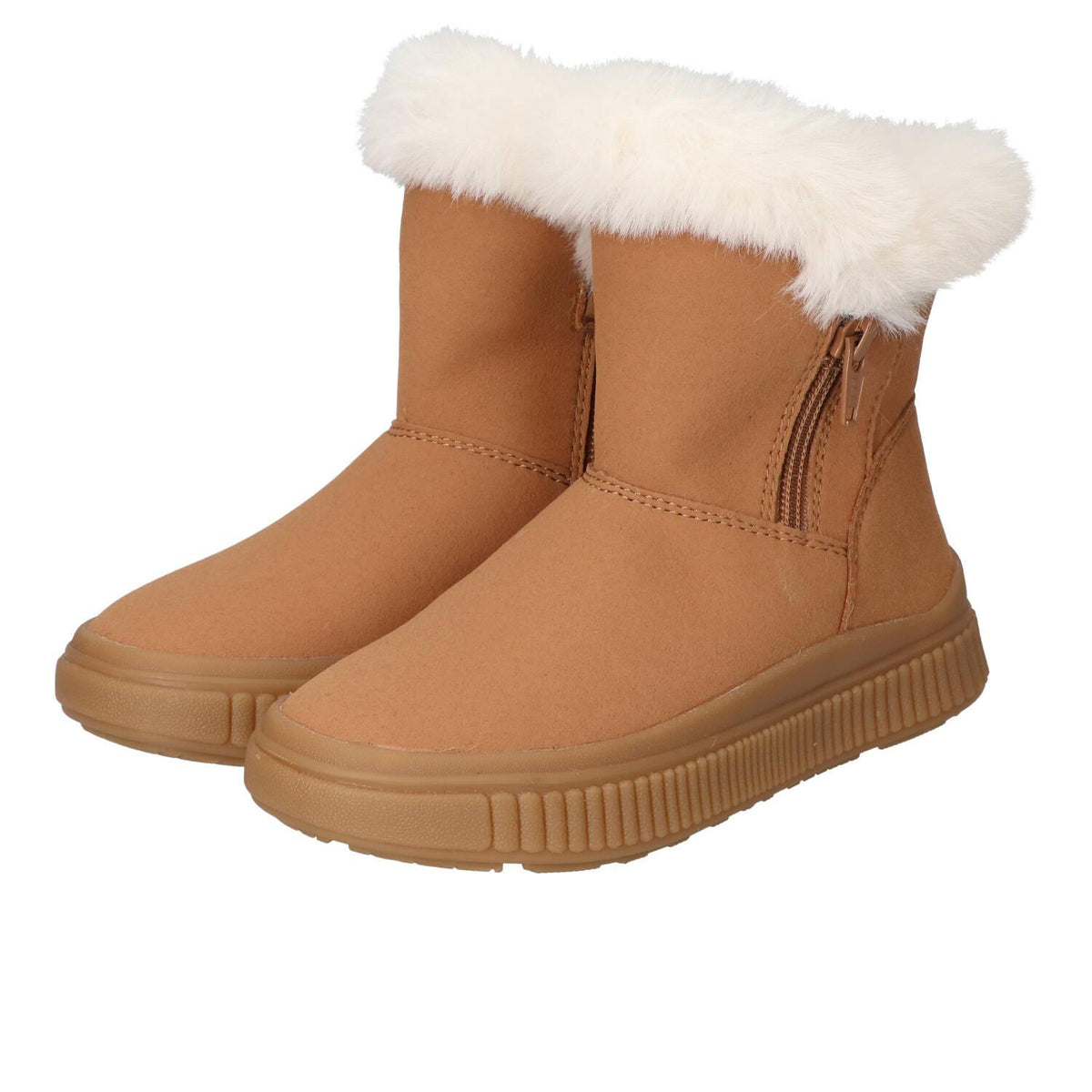 Booties, Cognac