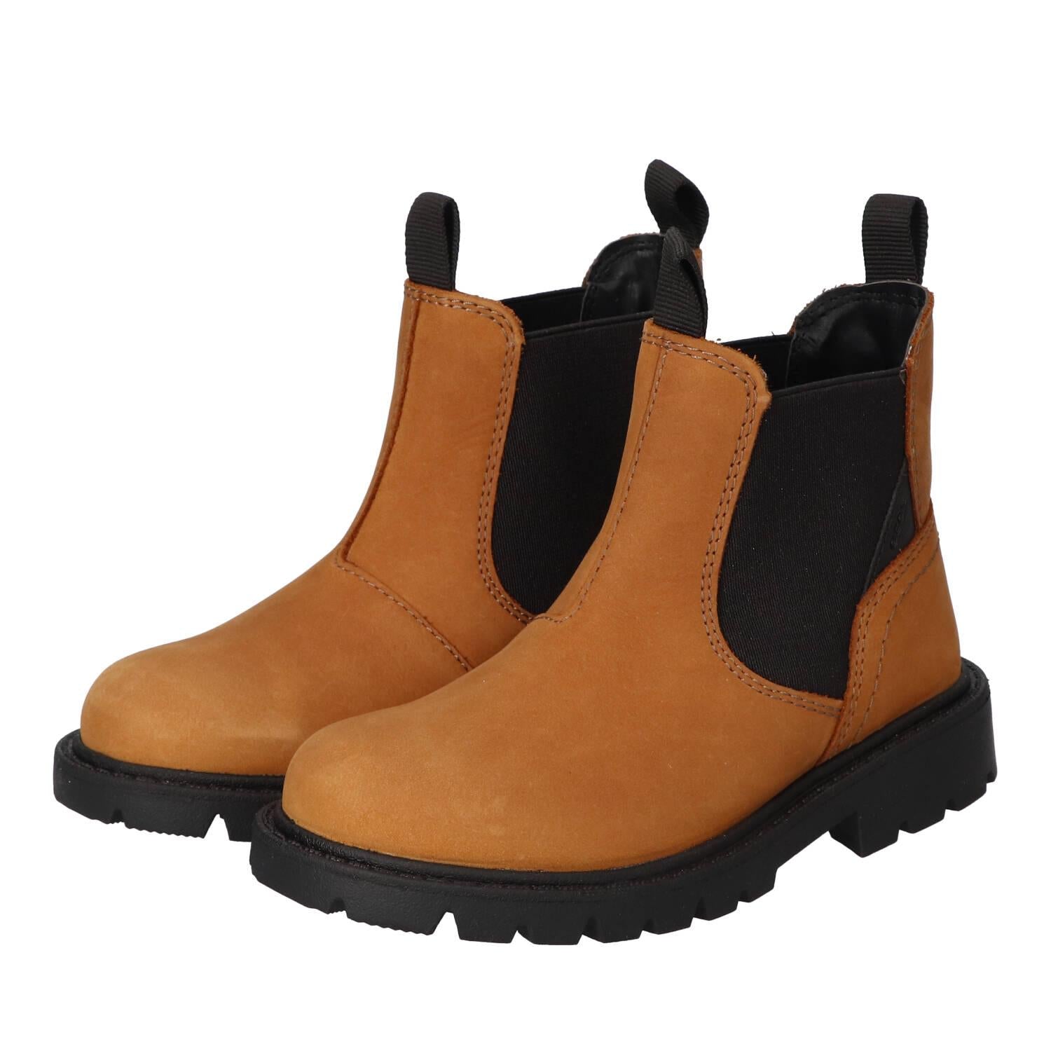 Booties, Cognac