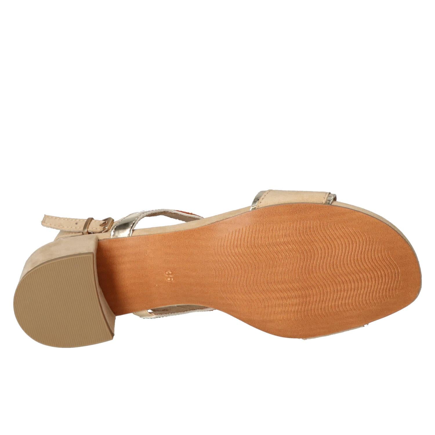 Sandalen, Taupe